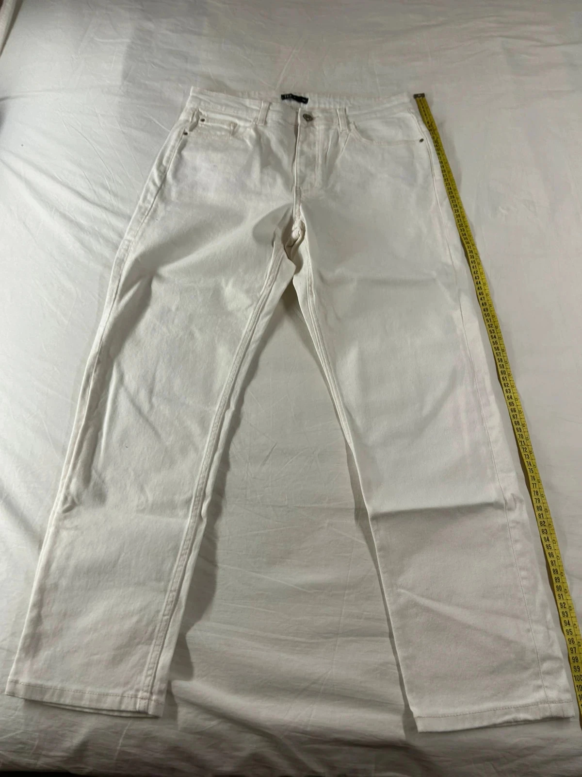 Rechte pas tex witte jeans – photo 2